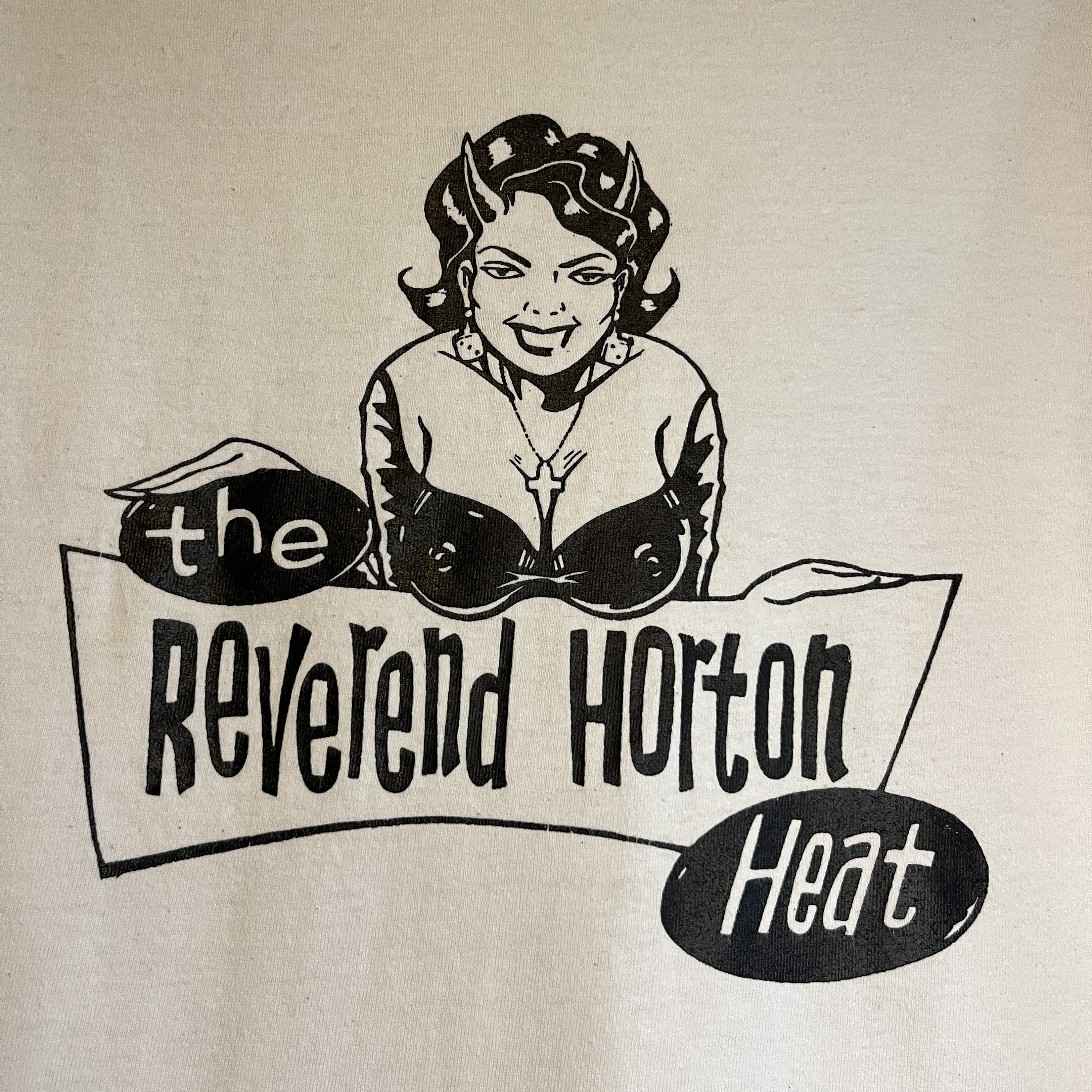 The Reverend Horton Heat Vintage 1990s/y2k Devil Girly T-shirt
