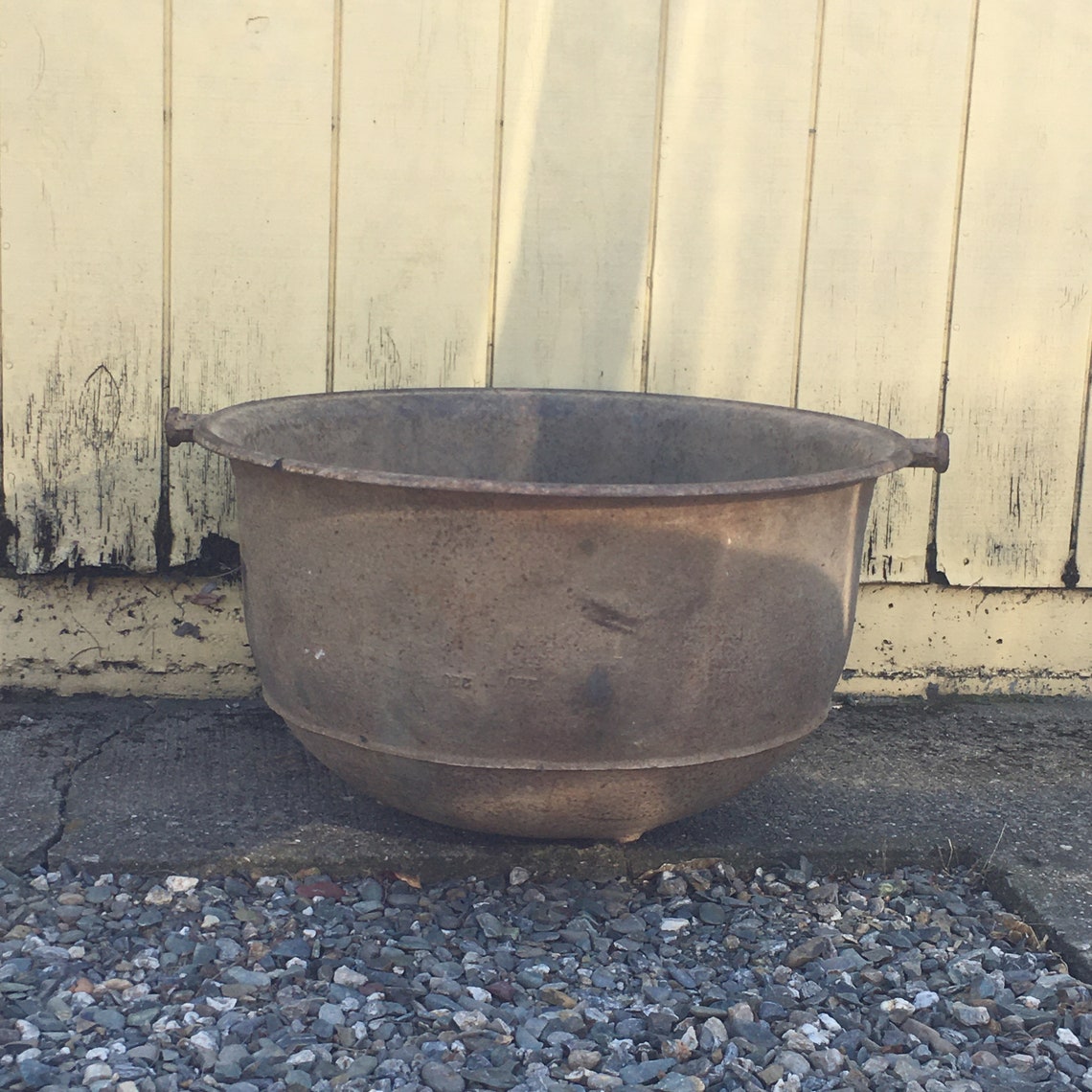Huge Antique Cast Iron Cauldron 30 Gal Cowboy/Witch/Gypsy Etsy