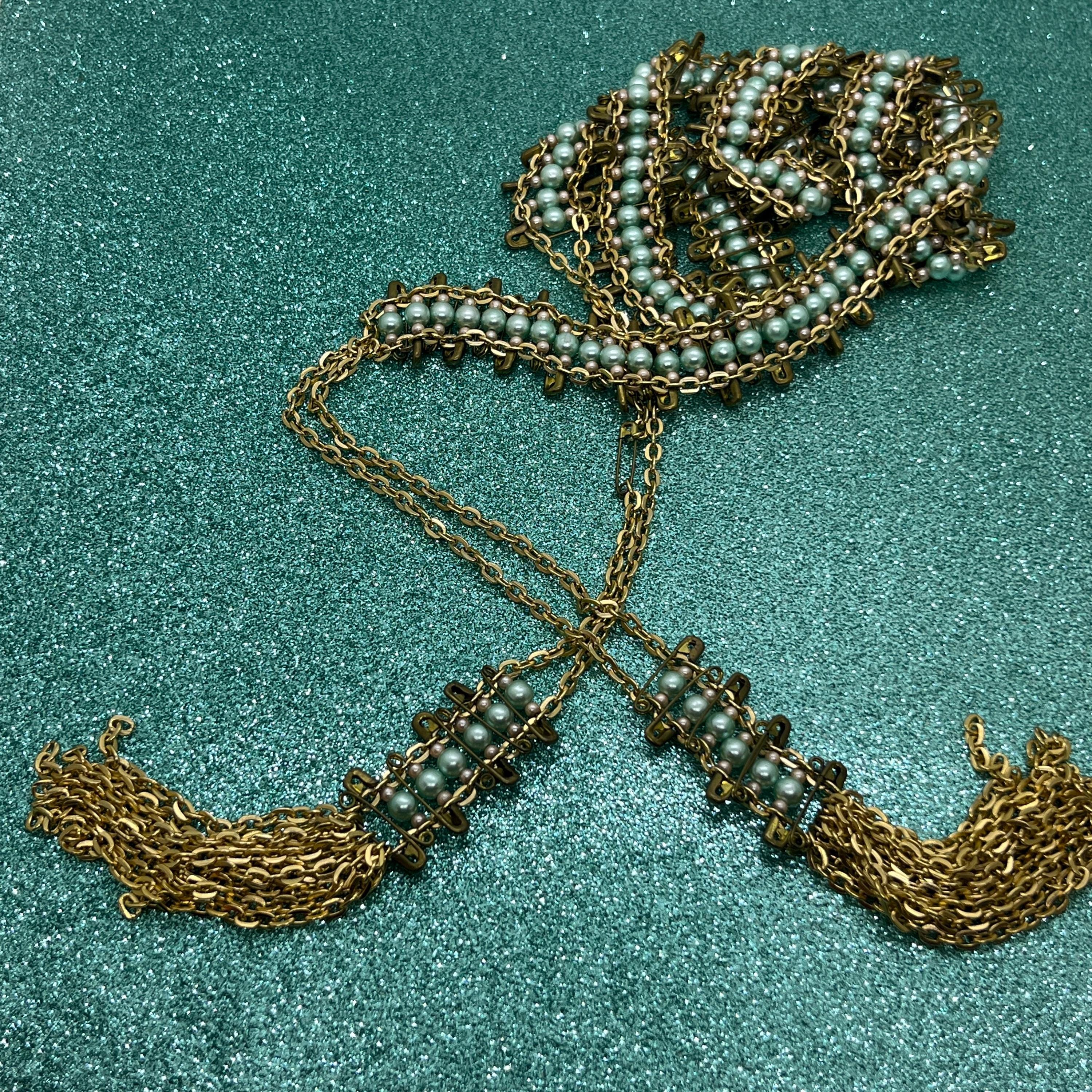 1960s Beaded Belt - Etsy