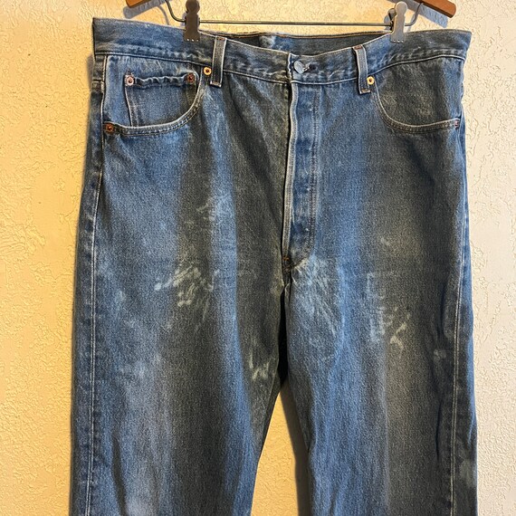 Vintage 80s/90s Levi's 501 Xx . Bleachy Distressed, Made in USA