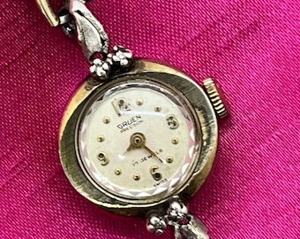 Vintage MF‎ Cortina 17 Jewel Manual Wind Watch 10K RGP Bezel GF Mesh Band Silver Watch 10k Gf Bezel - Etsy Canada main image 3