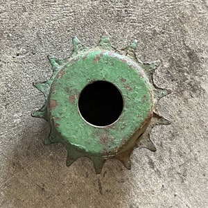 Vintage John Deere Green Sprocket Antique Gear Farm Equipment