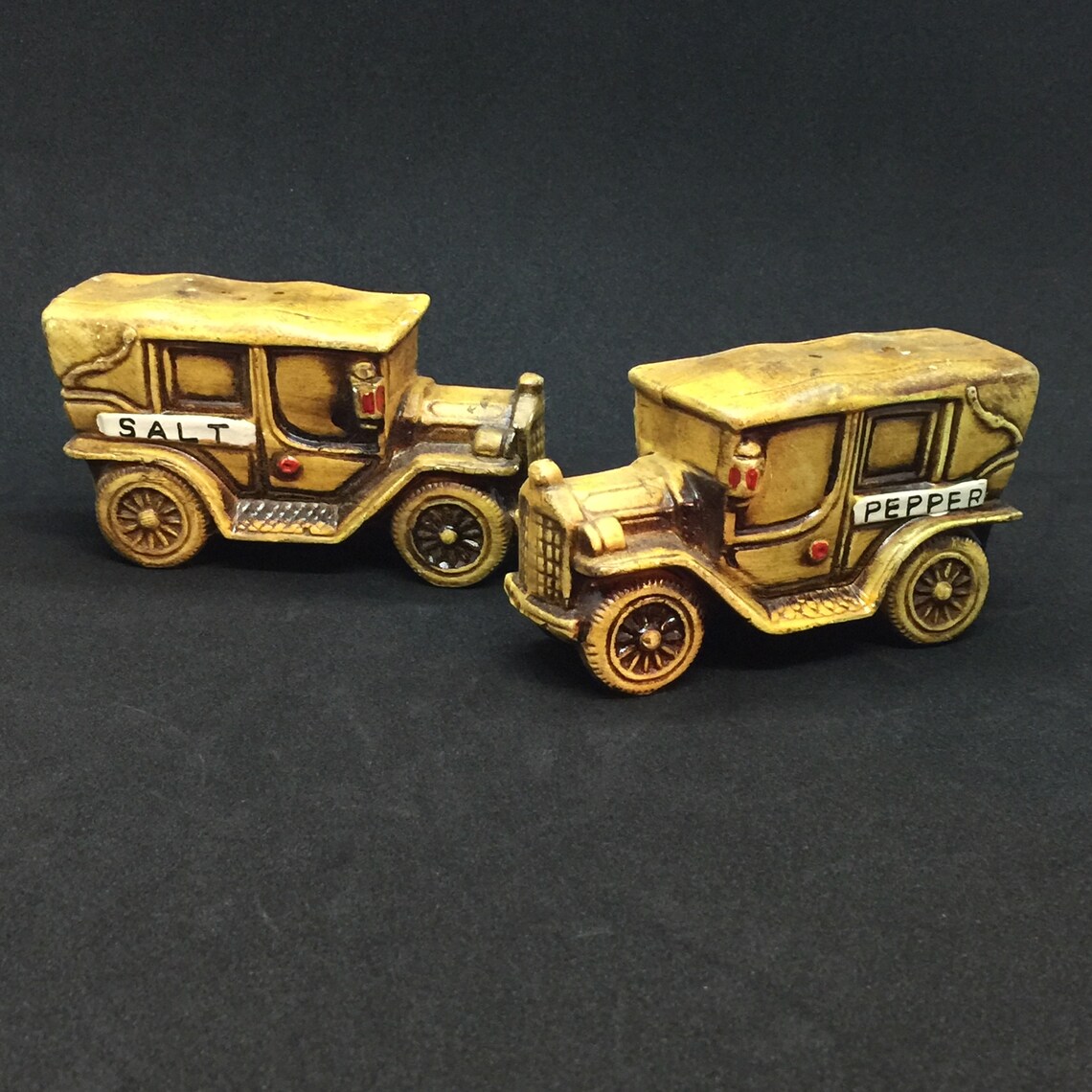Vintage Cars Salt & Pepper Shakers Treasure Craft Style | Etsy