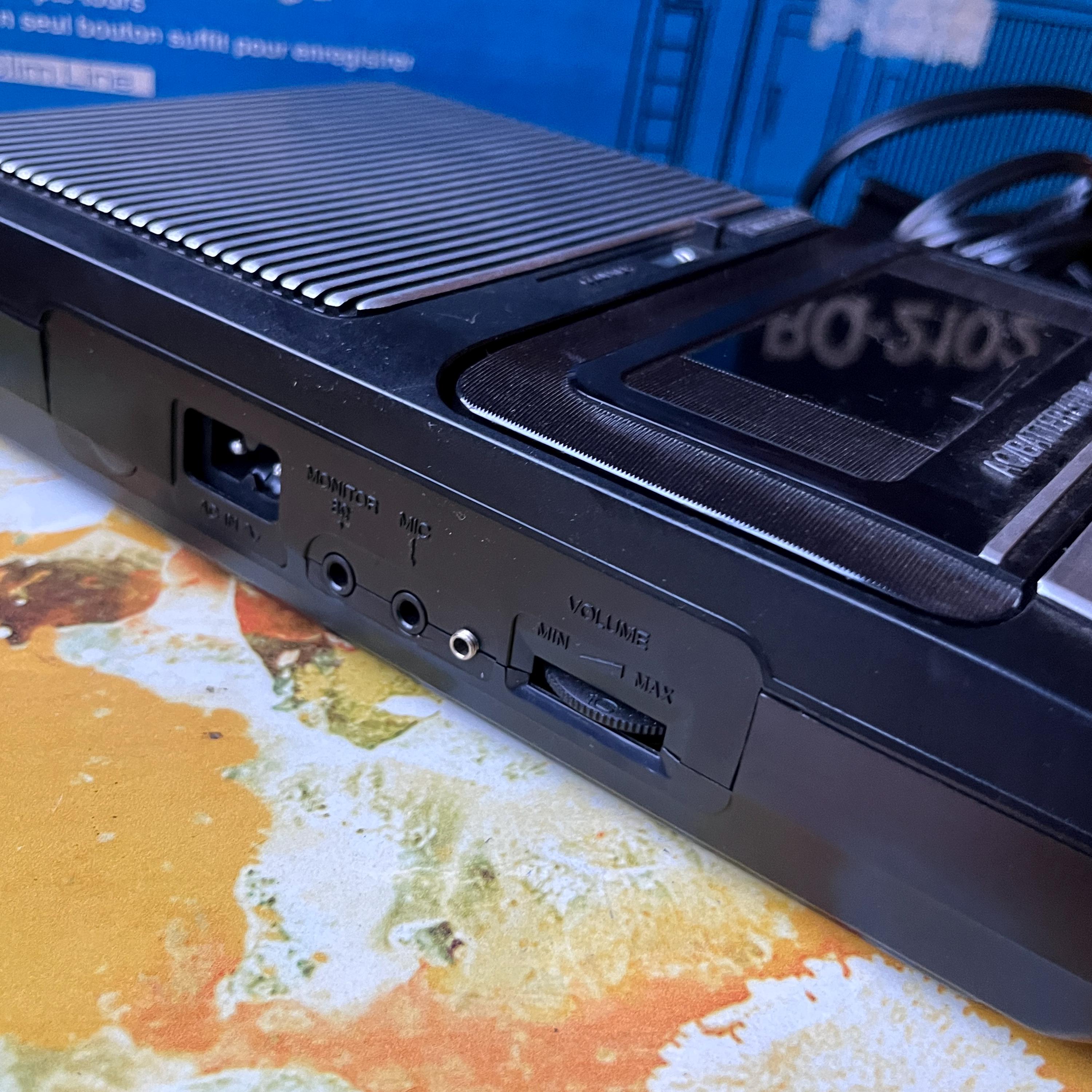 Vintage Panasonic RQ-2102 Slim Line Portable Cassette Recorder
