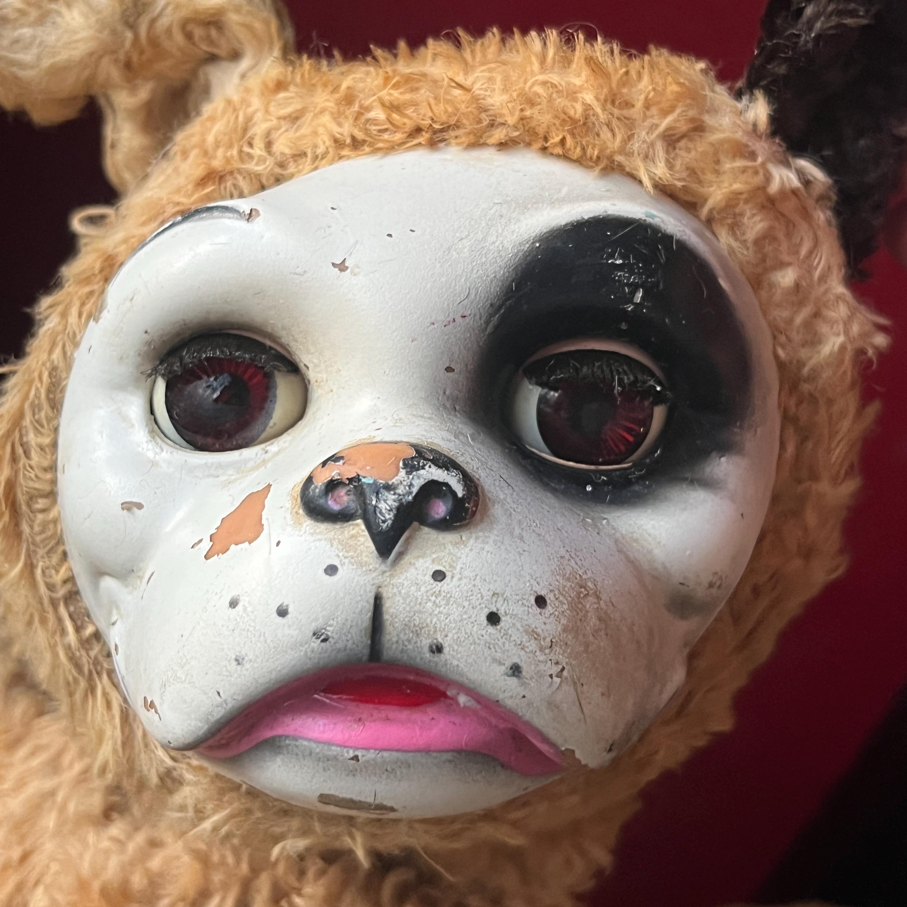 Vintage rubber face dog - Etsy 日本