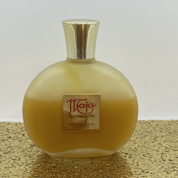 Vintage Maja Perfume-Crema Myrurgia Cream Perfume Partial Bottle