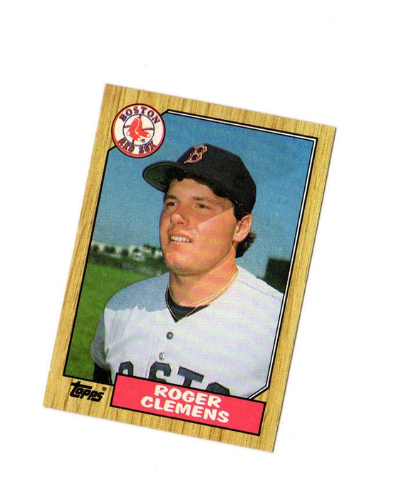 Roger Clemens Boston Red Sox Topps Trading Card 1980 - Etsy
