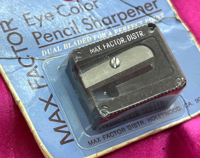 Sealed Vintage 1980s Max Factor Hollywood Eye Color Pencil Sharpener ...