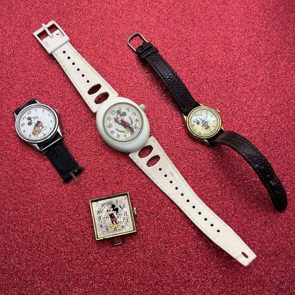 Bradley mickey mouse watch - Etsy 日本