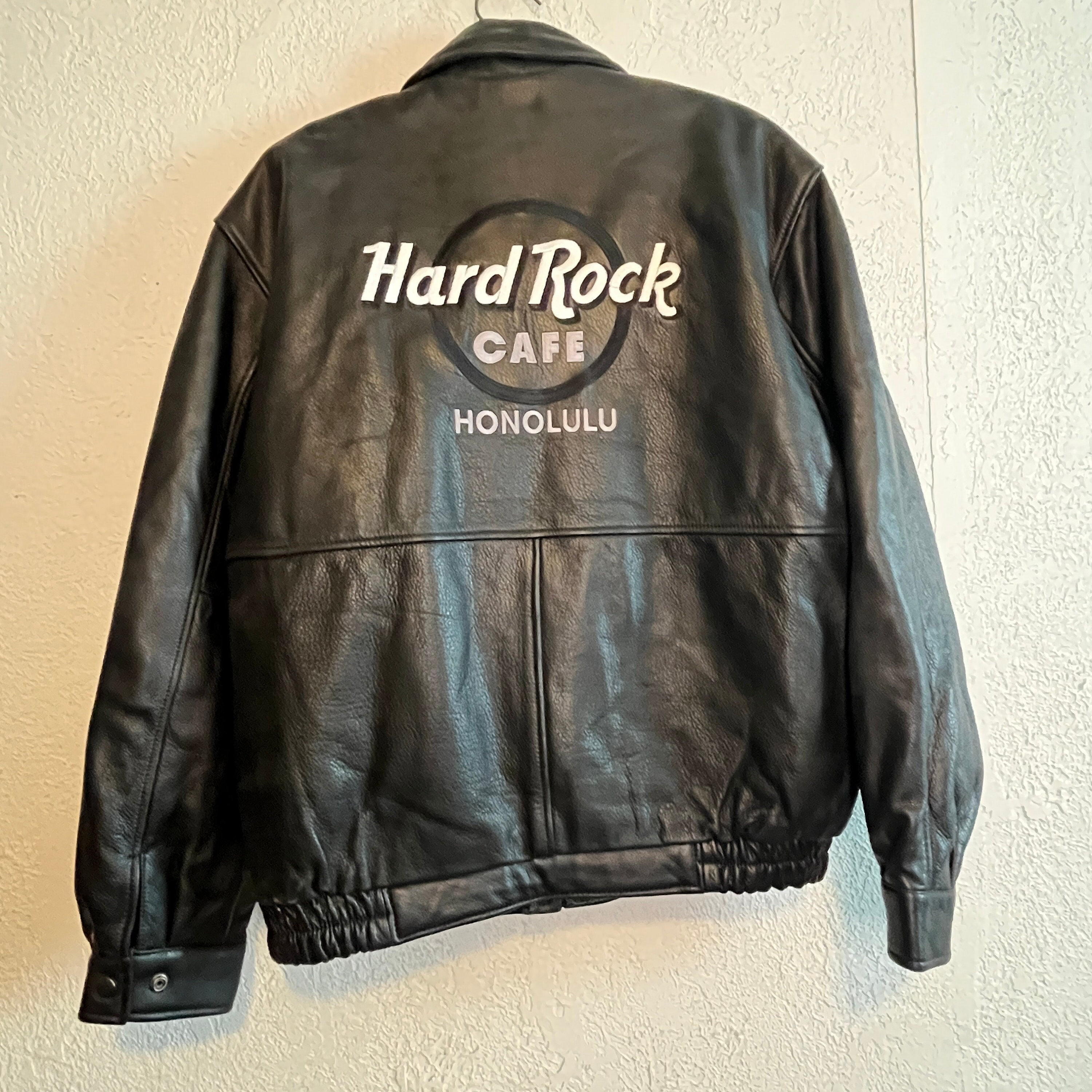 Hard rock leather jacket best sale