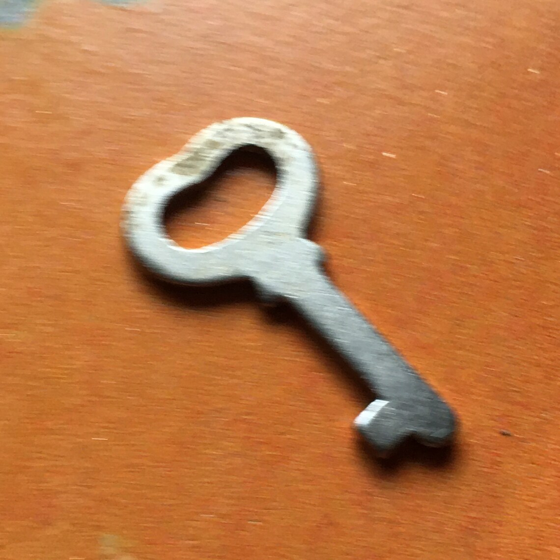 Small Vintage Silver Diary Key Etsy