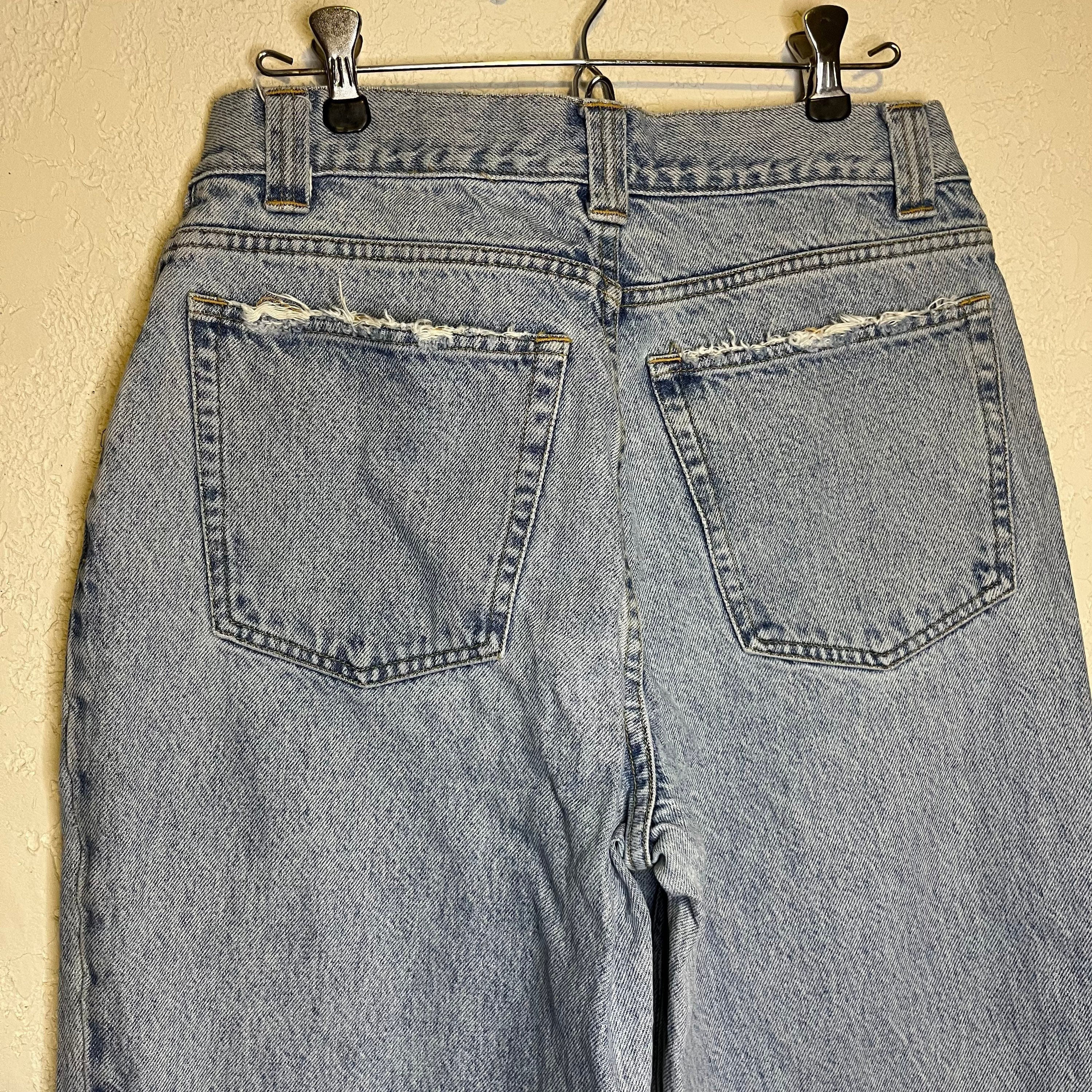 パリコレクション Light . 30x32 Jeans, Crew J Vintage 1990s Blue W Denim パンツ
