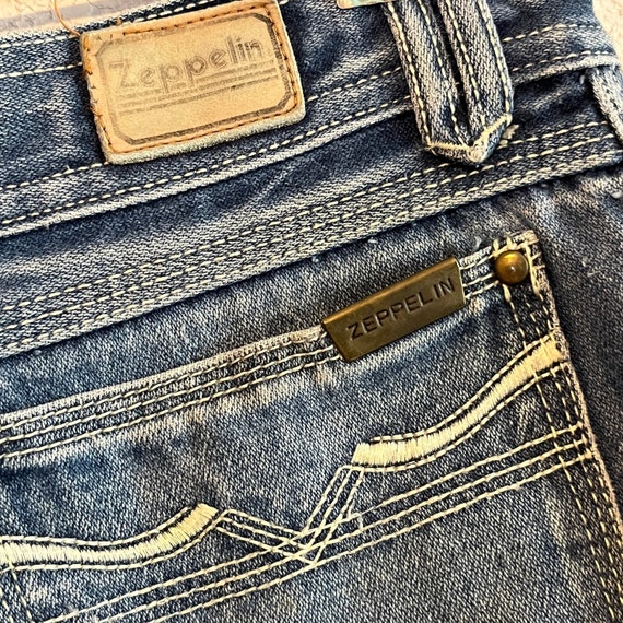 Vintage Zeppelin Flare Leg Jeans . Altered Hem . 29 Vintage Zeppelin Flare Leg Jeans . Altered Hem . 29
