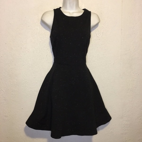 Vintage gap Thick Stretch Fleck Mini Dress w Full Skirt xs