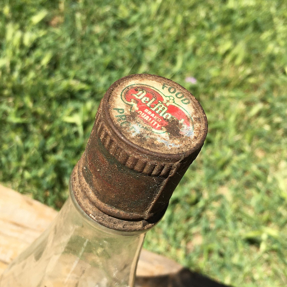 Vintage/Antique Glass Del Monte Catsup/Ketchup Bottle Etsy