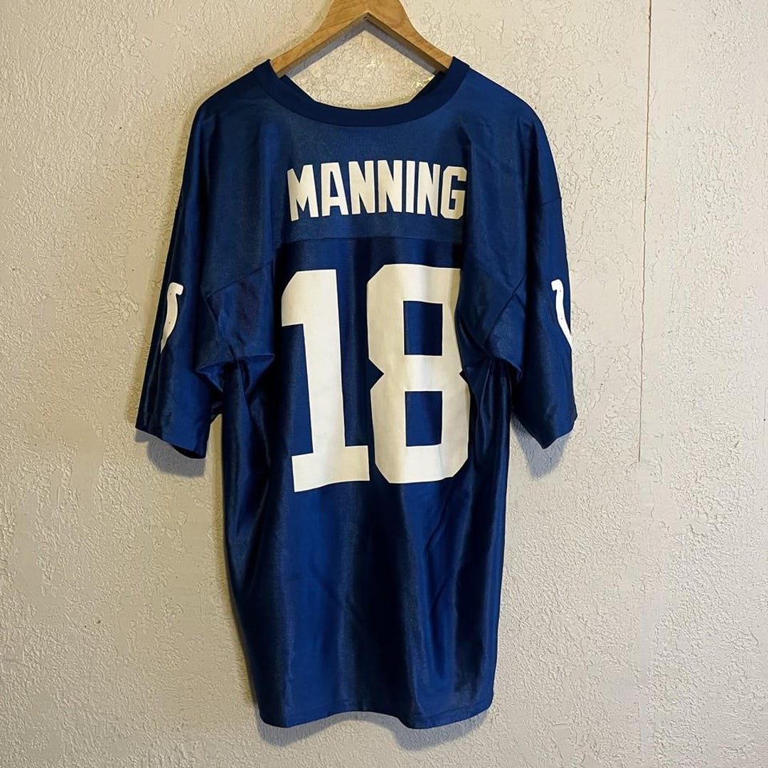 ペイトン・マニング 18 ブルー インディアナポリス・コルツ NFL 選手