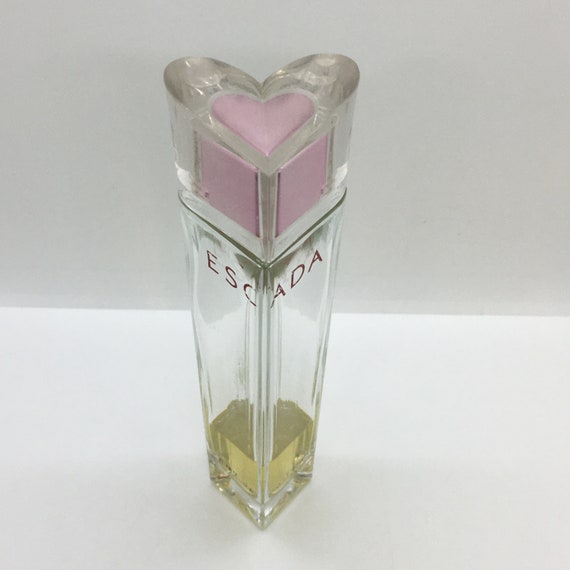 EXCEART Vintage Parfümflasche 100 Ml – Kristall-Optik Rosa, Mit Langer Quaste, Für ätherische Öle
