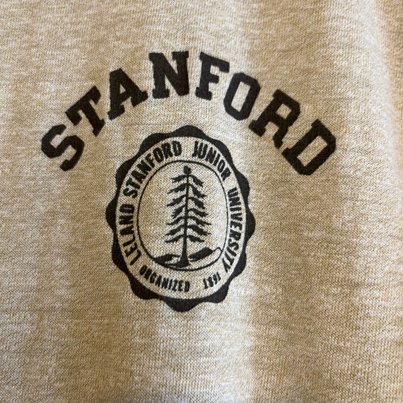 Vintage Leland Stanford Junior University Ringer … - image 3