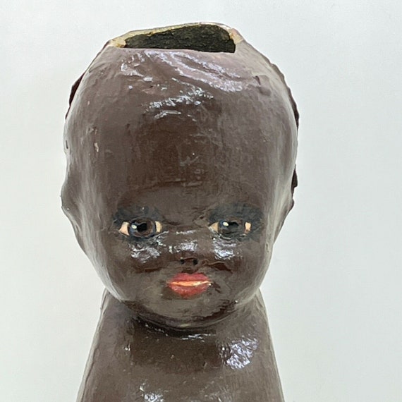アンティーク 1920 年代 ブラック アメリカーナ コンポジット ベビー