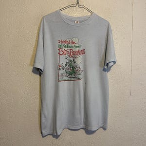 Worn Vintage 1981 San Francisco Bay to Breakers Race Thin Blue T-Shirt