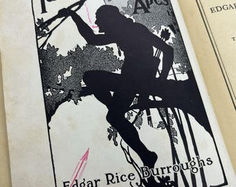 Tarzan of the Apes + Son of Tarzan Edgar Rice Burroughs G&D Early