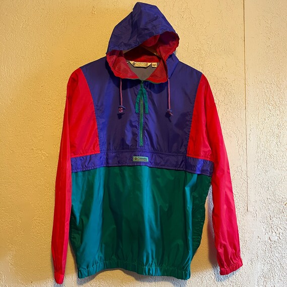 90s Columbia Sportswear Nylon Anorak Vintage 90's Columbia