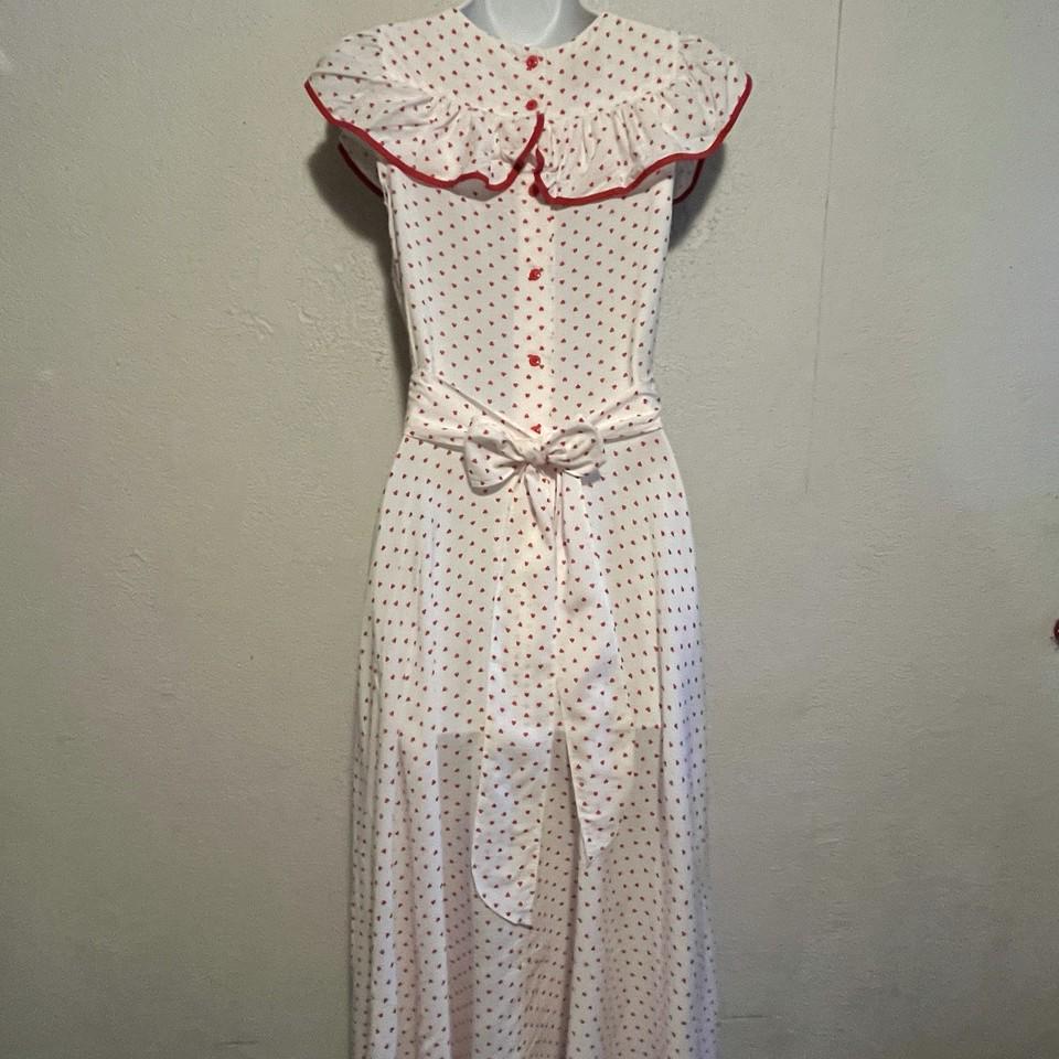 Vintage Foxy Lady 70s Does 40s Heart Print Retro Pinup Summer Dress . S/M - Etsy Vintage Foxy Lady 70s Does 40s Heart Print Retro Pinup Summer Dress . S/M - Etsy