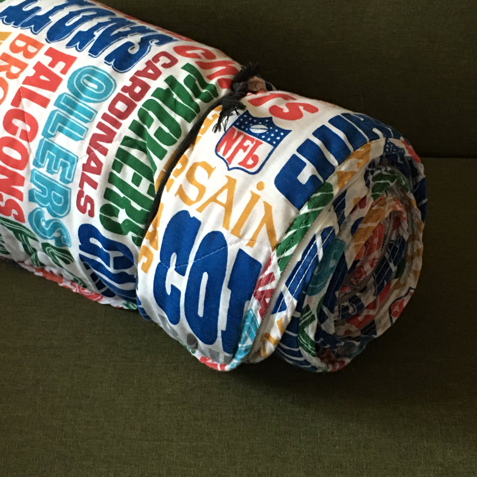Vintage NFL Football Teams Sleeping Bag 1970s/1980s Etsy
