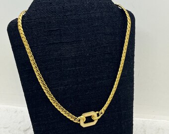 14K 30.9ｇメキシコ製 ロープチェーン ネックレス MEX刻印 ヴィンテージ モネ ゴールドメッキ ロープチェーンネックレス 30インチ