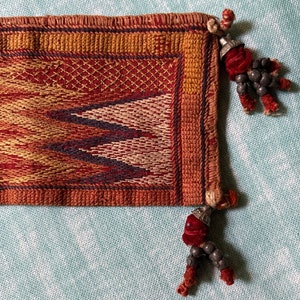 Lotto Ingrosso 20 Pochette Fatte A Mano Stile Banjara Con Nappe - Multicolore Etnico - Foto 5