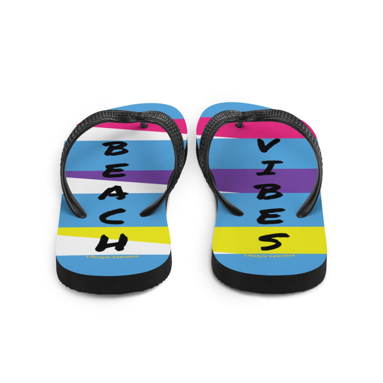 Summer Vibes FlipFlops Chanclas Beach Vibes Beach life Etsy