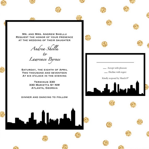 Wedding Invitations Atlanta Ga 5