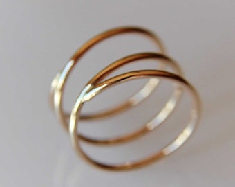 Bypass Thumb Ring, Coil Ring, Spiral Thumb Ring, Wrap Around Ring, Statement Ring, Bypass Ring, Gold Jewelry, Modern, Wrap Ring, Gift,2