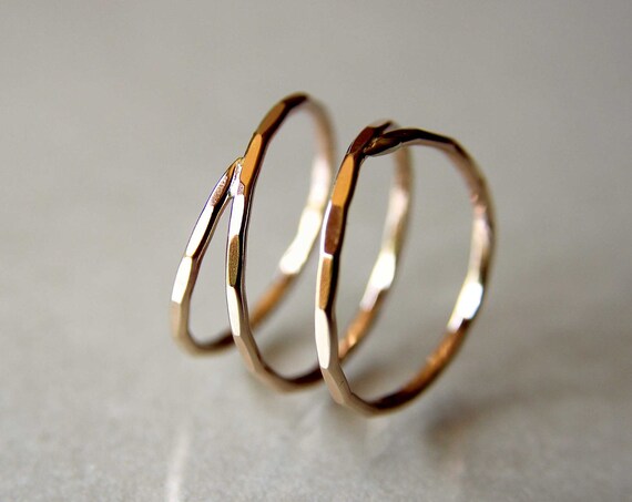 Bypass Thumb Ring, Coil Ring, Textured Thumb Ring, Wrap Around Ring, Statement Ring, Bypass Ring, Textured Jewelry, Modern, Edge Textured