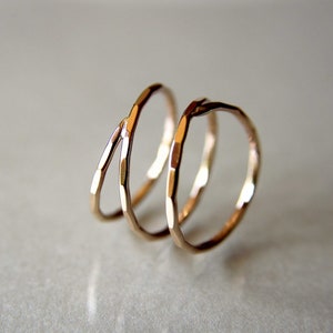 Bypass Thumb Ring, Coil Ring, Textured Thumb Ring, Wrap Around Ring, Statement Ring, Bypass Ring, Textured Jewelry, Modern, Edge Textured