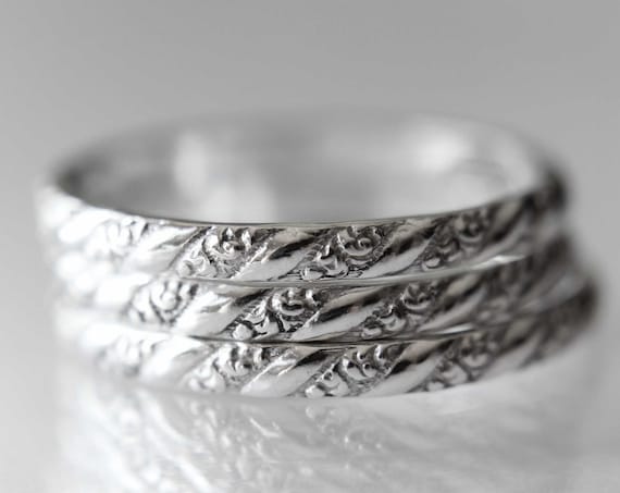 Twisted Stacking Ring, Knuckle Ring, Midi Ring, Stacking Ring, Above Knuckle Ring, Ring, Twist Band, Simple Ring, Narrow Ring, Thin Ring
