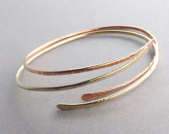 Textured Armband, Arm Cuff, Arm Band, Silver Arm Cuff, Brass Stacking Bracelet, Boho Bangle, Lower Arm Cuff, Forearm Cuff, Boho Arm Cuff