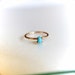 Turquoise Stacking Ring, Turquoise Ring, Natural Gemstone Ring ...