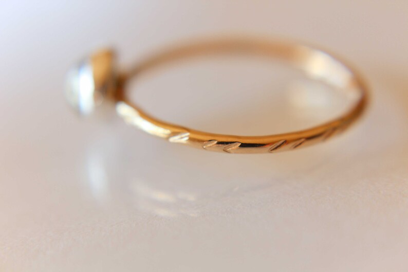 Stamped Jewelry Mixed Metal Ring Bohemian Ring Pyrite Ring Gold Ring Arrow Band Pyrite Pyrite Jewelry Gemstone Ring Unique Gift