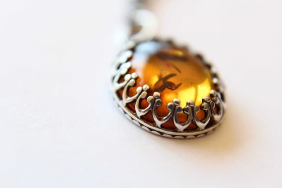 Amber Necklace, Baltic Amber Necklace, Natural Amber Necklace, Baltic Amber, Amber Jewelry, Amber Pendant Necklace, Raw Amber, Gift
