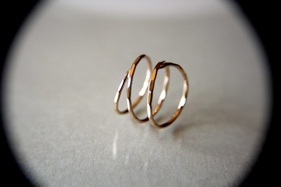 Bypass Thumb Ring, Coil Ring, Textured Thumb Ring, Wrap Around Ring, Statement Ring, Bypass Ring, Textured Jewelry, Modern, Edge Textured