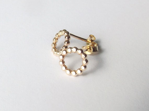 Karma Earrings,Stud Earrings,Circle Studs,Karma Studs,Circle Earring Studs,Simple Earring Studs,Simple Gold Stud Earrings,Circle Earrings