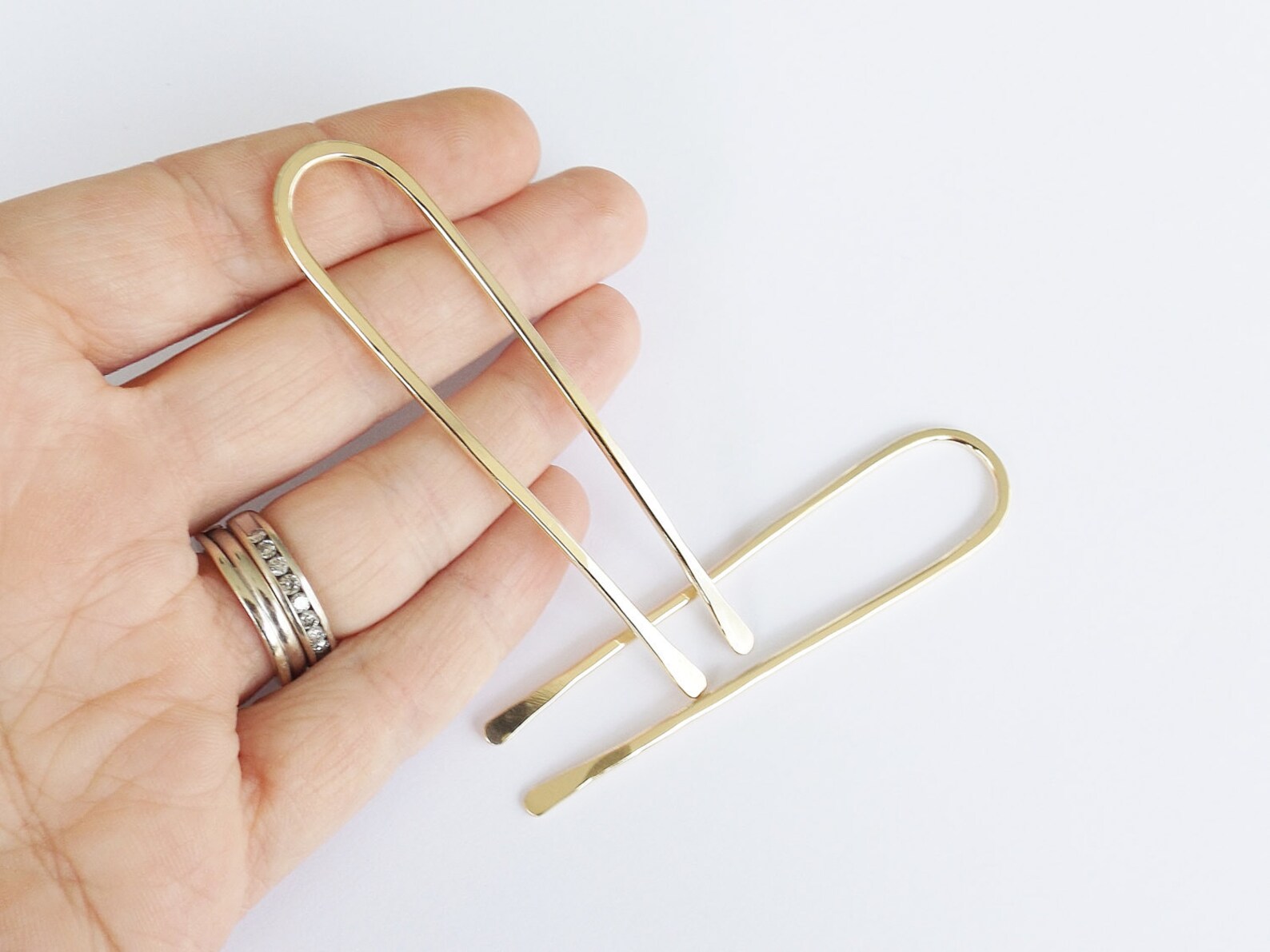 Hair Pins 3 Hair Pin Small Hair Fork Simple Casual Etsy