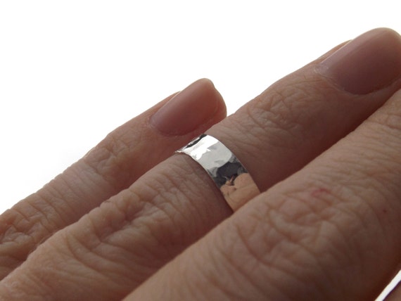Textured Knuckle Ring,Wide Band Knuckle Rings,Sterling Knuckle Rings,Stacking Rings, Knuckle Armour, Hammered Knuckle Ring, Rings