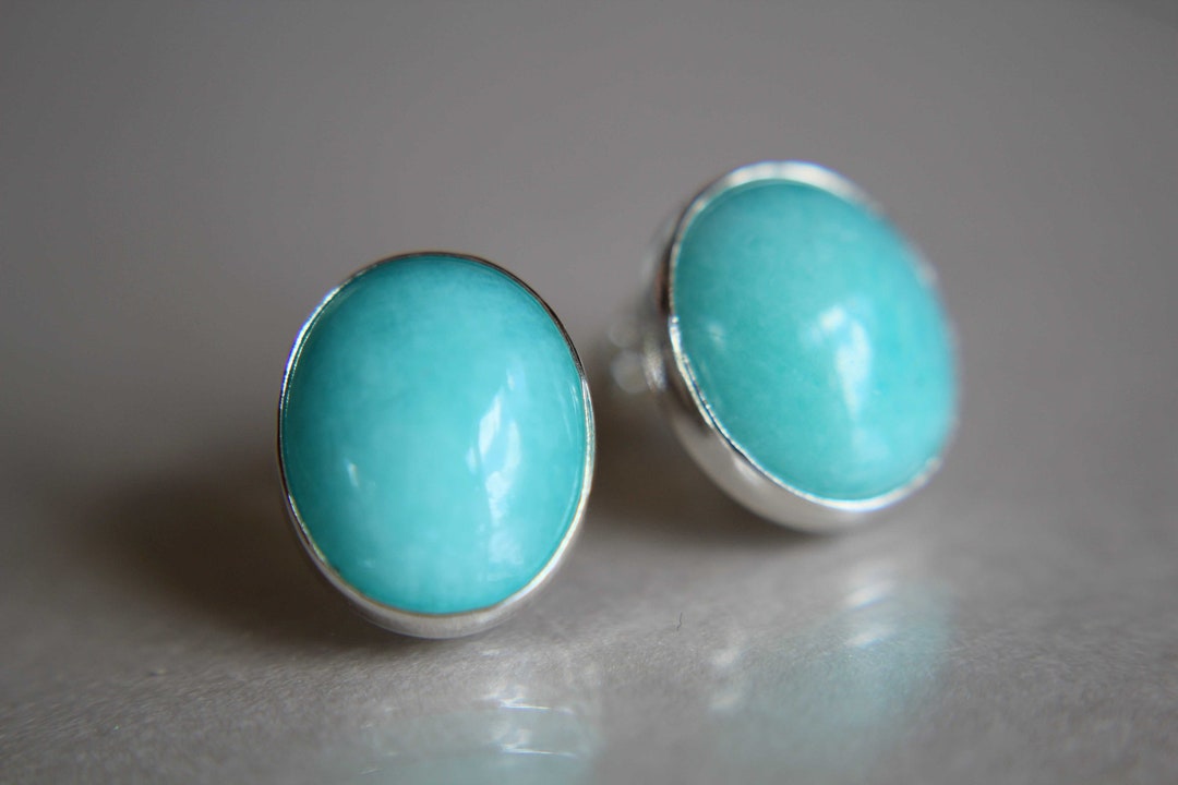 Acacia Earrings - Amazonite