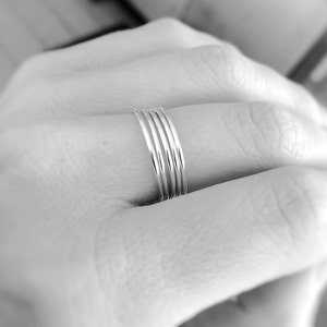 1 Smooth Slim Gold Stacking Ring,Knuckle, or Thumb Rings,Gold Rings,Stacking Rings,Knuckle Rings,Skinny Rings,Thin Rings, Slim Ring