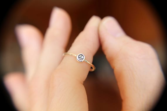 Peace Sign Ring, Peace, Peace Jewelry, Metalwork, Minimalist, Boho Hippie Fashion, Friendship, Gift, Small Peace Sign Ring