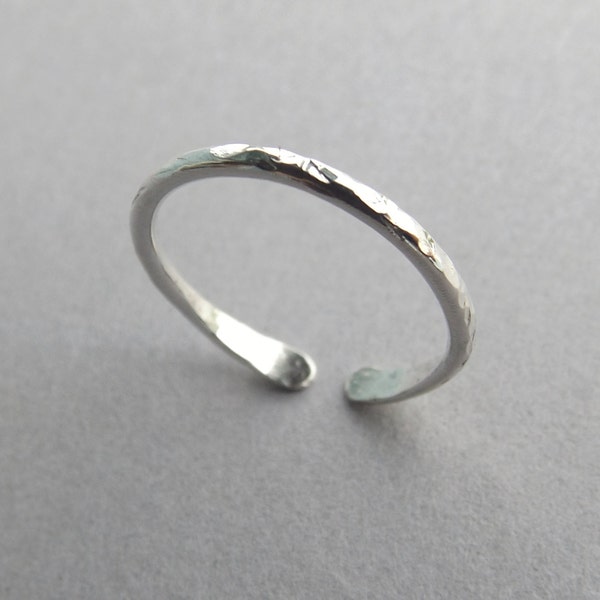 Knuckle Ring, Knuckle Rings, Stacking Mid Rings, above knuckle ring, Toe Rings, Rings, Sterling Silver Knuckle Ring