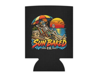 Enfriador de latas Sun Baked Bones Beachin / Enfriador de latas Good Days Outside