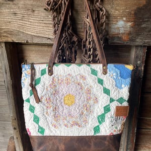 Antique quilt grandmothers flower garden - Etsy 日本
